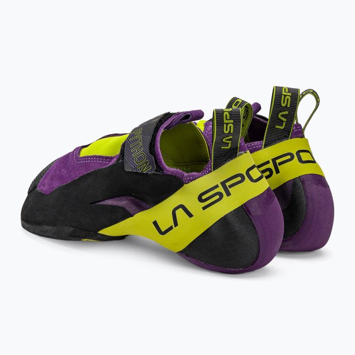 La Sportiva Python ανδρικό παπούτσι αναρρίχησης μαύρο και μοβ 20V500729 3