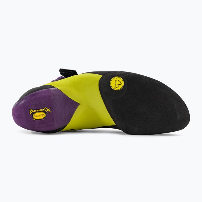 La Sportiva Python ανδρικό παπούτσι αναρρίχησης μαύρο και μοβ 20V500729 5