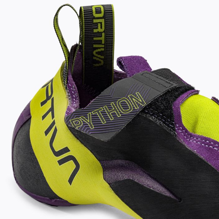La Sportiva Python ανδρικό παπούτσι αναρρίχησης μαύρο και μοβ 20V500729 8