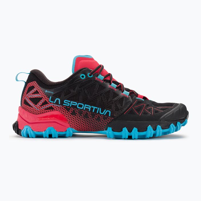 La Sportiva Bushido II GTX μαύρο/hibiscus γυναικείο παπούτσι για τρέξιμο 2