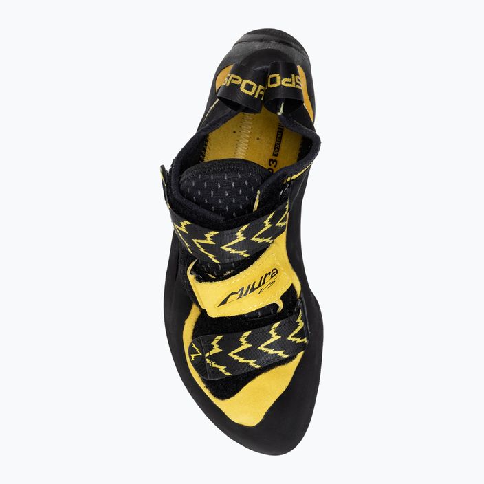 La Sportiva Miura VS ανδρικά παπούτσια αναρρίχησης μαύρο/κίτρινο 555 6