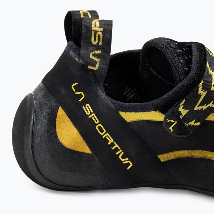 La Sportiva Miura VS ανδρικά παπούτσια αναρρίχησης μαύρο/κίτρινο 555 8