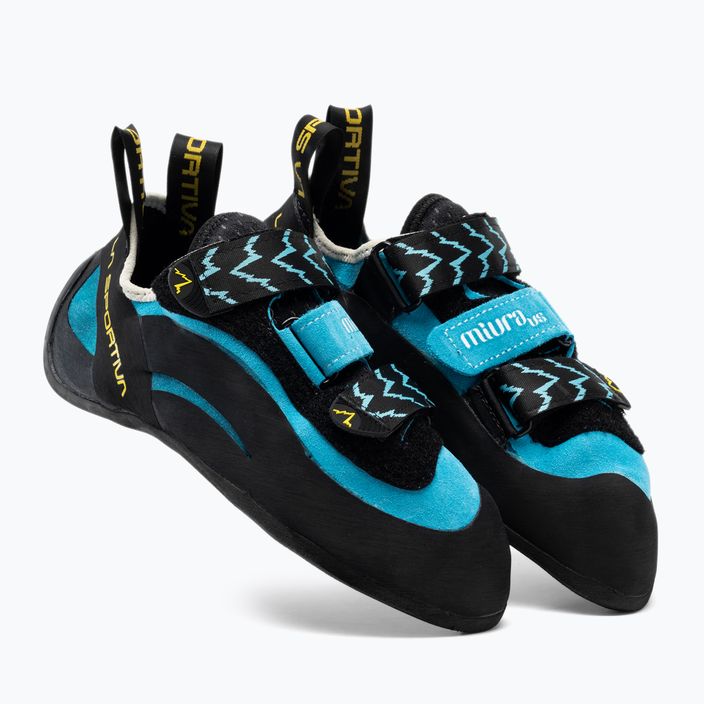 La Sportiva Miura VS γυναικεία παπούτσια αναρρίχησης μαύρο/μπλε 865BL 4
