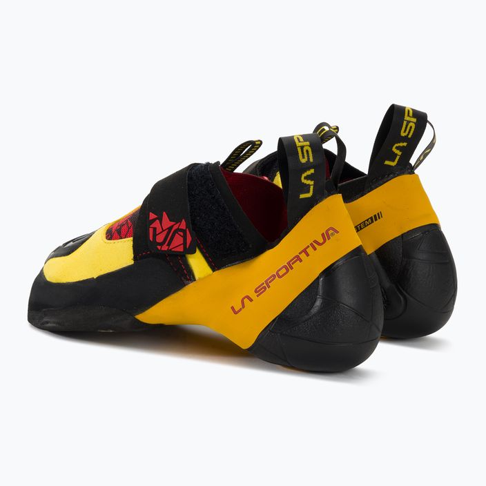 La Sportiva ανδρικό παπούτσι αναρρίχησης Skwama μαύρο/κίτρινο 3