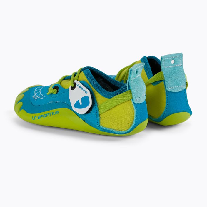 La Sportiva παιδικό παπούτσι αναρρίχησης Gripit μπλε/κίτρινο 15R600702 3