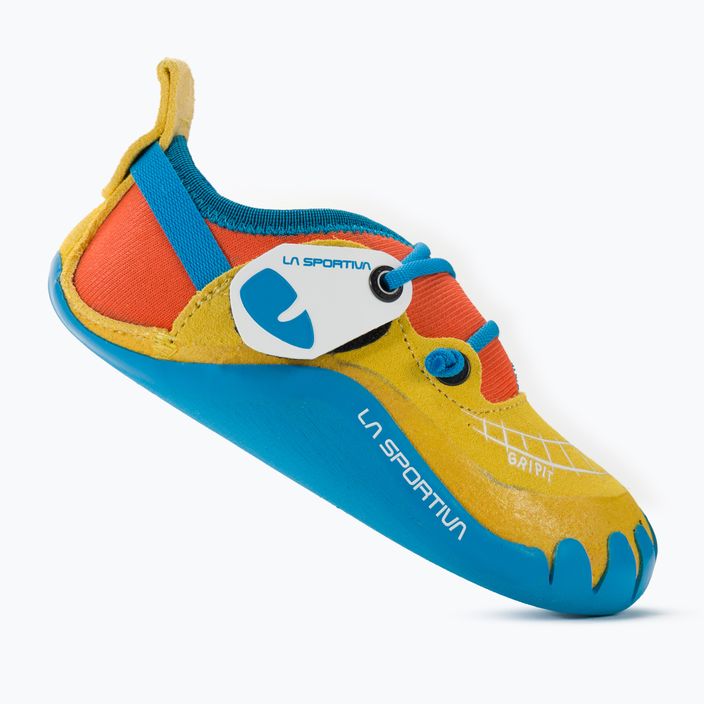La Sportiva παιδικό παπούτσι αναρρίχησης Gripit κίτρινο/φλόγα 2