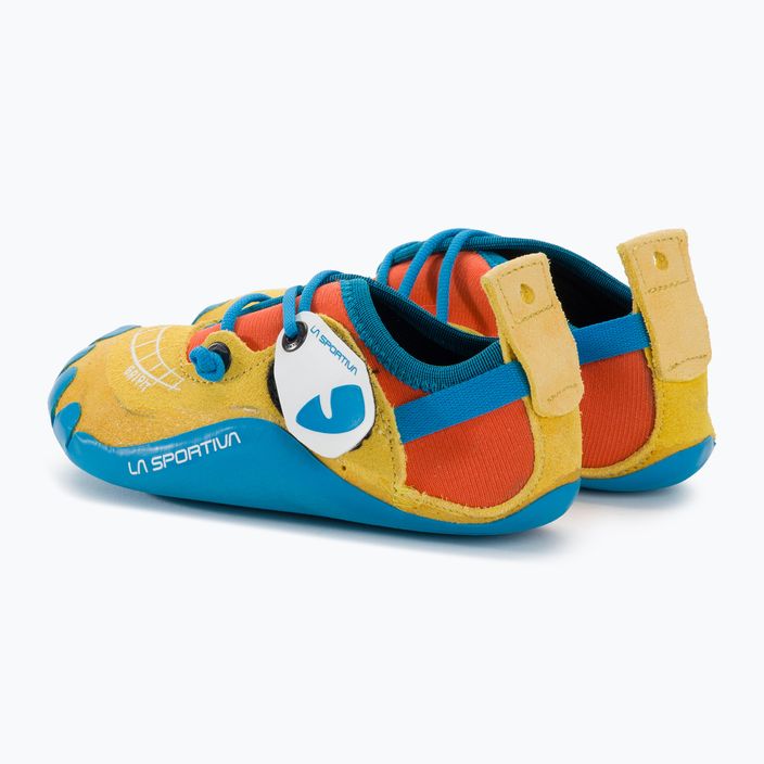 La Sportiva παιδικό παπούτσι αναρρίχησης Gripit κίτρινο/φλόγα 3