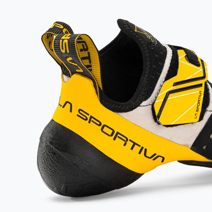 La Sportiva ανδρικά παπούτσια αναρρίχησης Solution λευκό και κίτρινο 20G000100 8