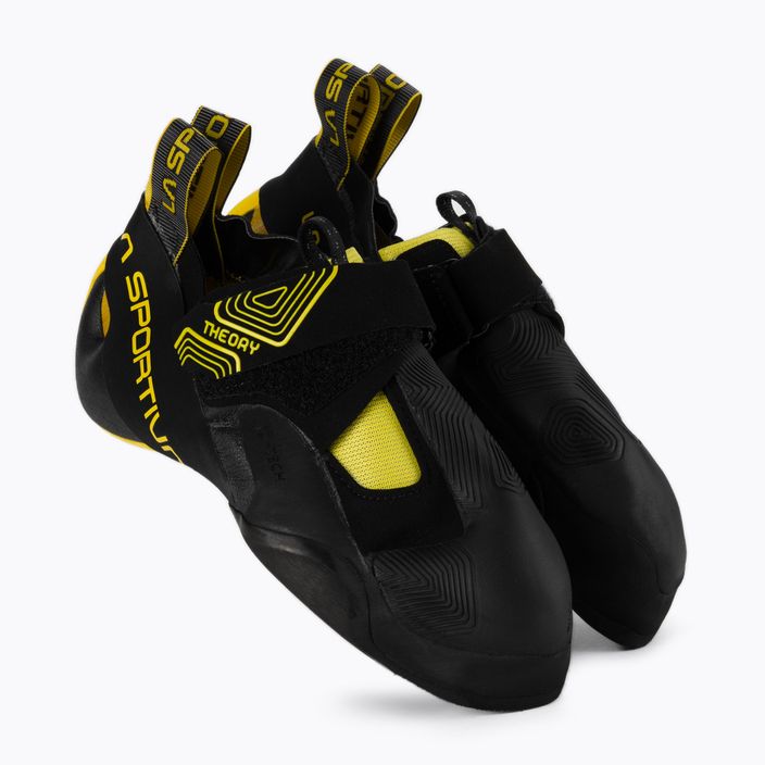 La Sportiva ανδρικό παπούτσι αναρρίχησης Theory μαύρο/κίτρινο 20W999100 5