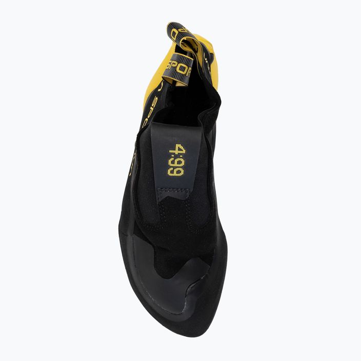 La Sportiva Cobra 4.99 παπούτσι αναρρίχησης μαύρο/κίτρινο 20Y999100 6