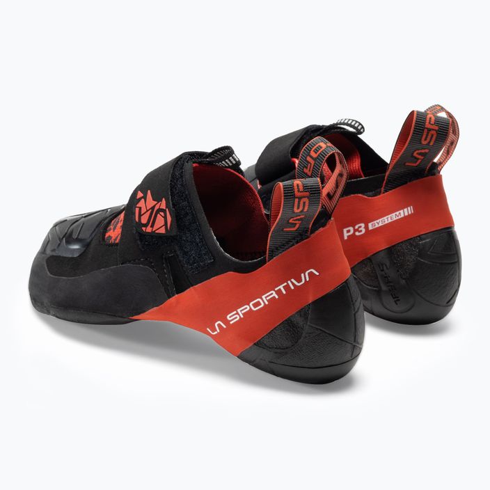 La Sportiva Skwama ανδρικό παπούτσι αναρρίχησης μαύρο/κόκκινο 10S999311 3