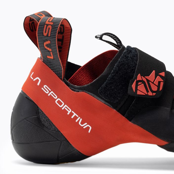 La Sportiva Skwama ανδρικό παπούτσι αναρρίχησης μαύρο/κόκκινο 10S999311 8