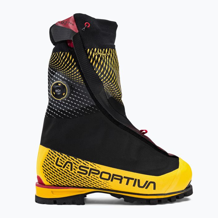 La Sportiva G2 Evo μπότες υψηλού υψομέτρου μαύρο/κίτρινο 21U999100 2