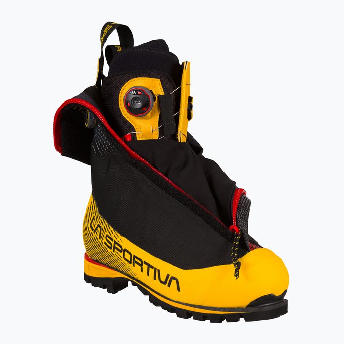 La Sportiva G2 Evo μπότες υψηλού υψομέτρου μαύρο/κίτρινο 21U999100 12