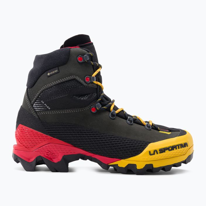 La Sportiva ανδρικές ψηλές αλπικές μπότες Aequilibrium LT GTX μαύρο/κίτρινο 21Y999100 2