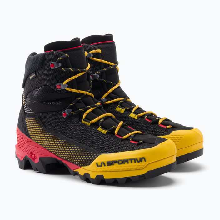 Ανδρικές μπότες υψηλού βουνού La Sportiva Aequilibrium ST GTX μαύρο/κίτρινο 31A999100 5