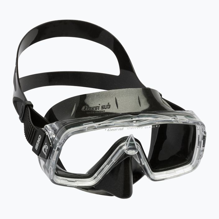 Cressi Sirena μάσκα κατάδυσης με αναπνευστήρα μαύρη DN202000 6