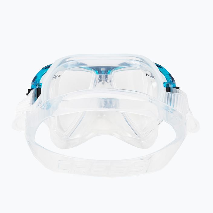 Μάσκα κατάδυσης Cressi Matrix διαφανής μπλε DS301063 5