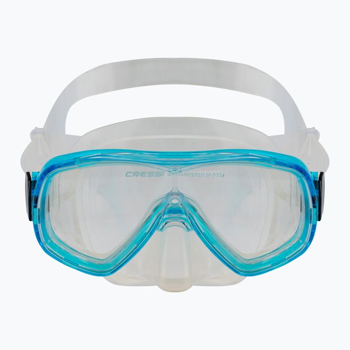 Cressi Rondinella Kid Dive Kit Παιδική τσάντα μάσκα + αναπνευστήρας + πτερύγια μπλε CA189231 6
