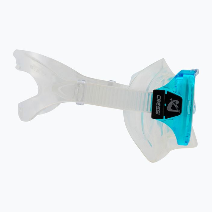 Cressi Rondinella Dive Kit Bag μάσκα + αναπνευστήρας + πτερύγια μπλε CA189235 7