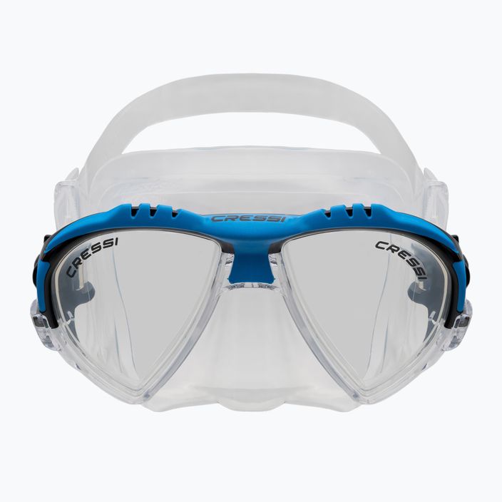 Cressi Matrix + Gamma μάσκα + αναπνευστήρας σετ κατάδυσης μπλε DS302501 2