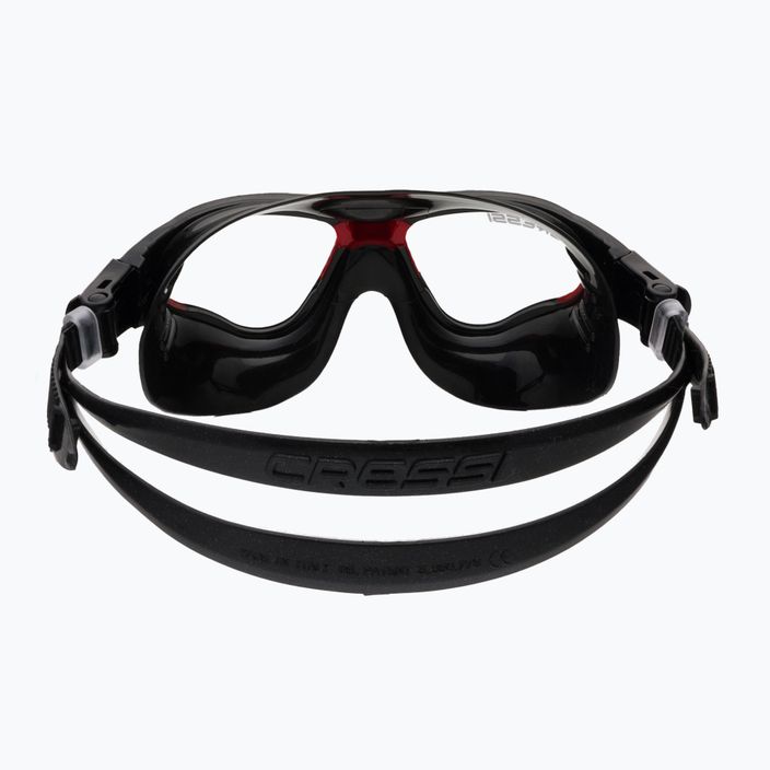 Μάσκα κολύμβησης Cressi Cobra μαύρο/μαύρο κόκκινο DE201991 5