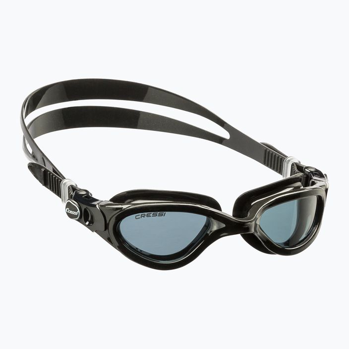 Cressi Flash μαύρα/μαύρα γκρι καπνιστά γυαλιά κολύμβησης DE202392 5