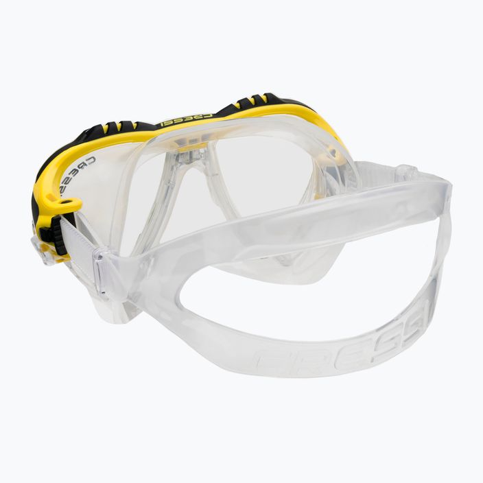 Cressi Matrix + Gamma μάσκα + αναπνευστήρας σετ κατάδυσης κίτρινο DS302504 4