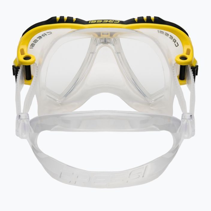 Cressi Matrix + Gamma μάσκα + αναπνευστήρας σετ κατάδυσης κίτρινο DS302504 5