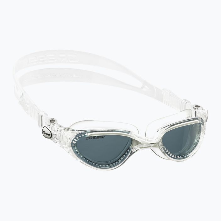 Cressi Flash γυαλιά κολύμβησης διαφανή/διαφανή λευκά καπνιστά γυαλιά κολύμβησης DE202331 4