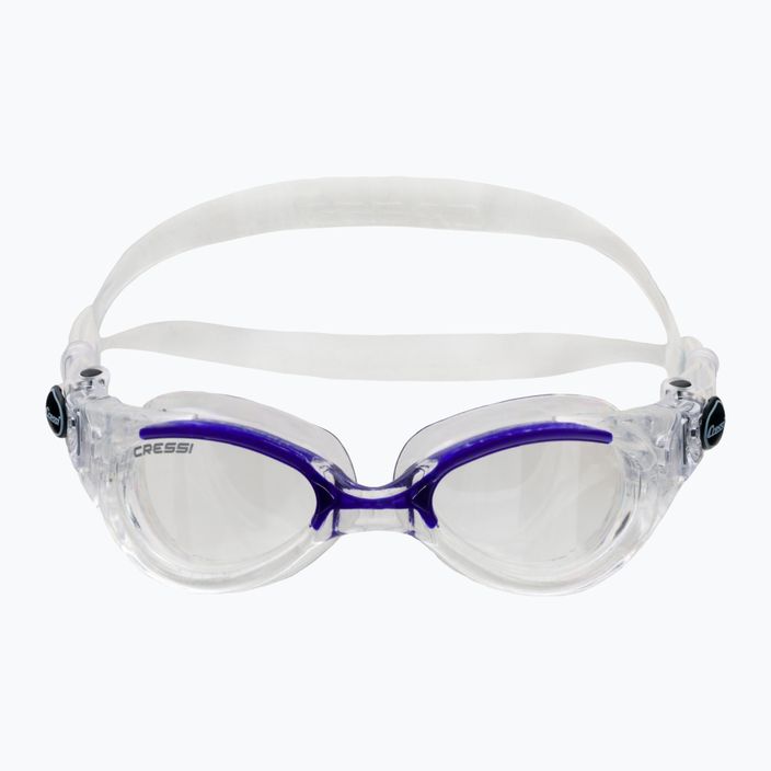 Γυναικεία γυαλιά κολύμβησης Cressi Flash διάφανο/καθαρό μπλε DE203020 2