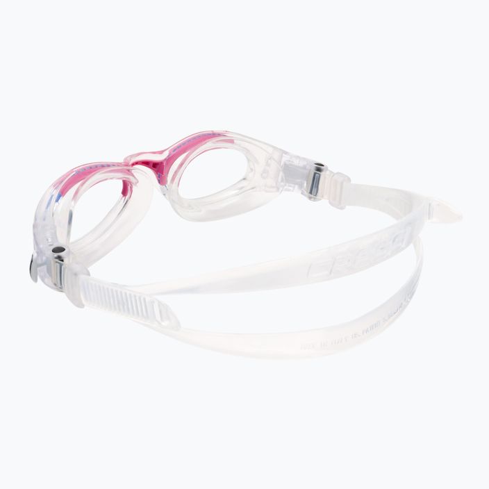 Γυναικεία γυαλιά κολύμβησης Cressi Flash διάφανο/διαφανές ροζ DE203040 4