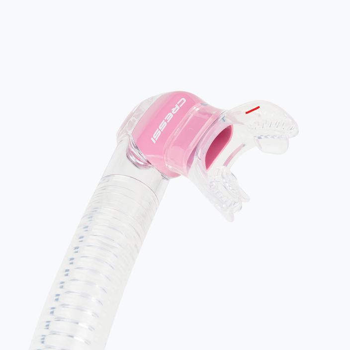 Cressi Dry καθαρό ροζ αναπνευστήρα ES259 3