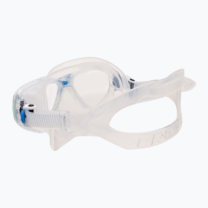 Cressi Marea + Gamma σετ κατάδυσης μάσκα + αναπνευστήρας μπλε/άχρωμο DM1000052 4