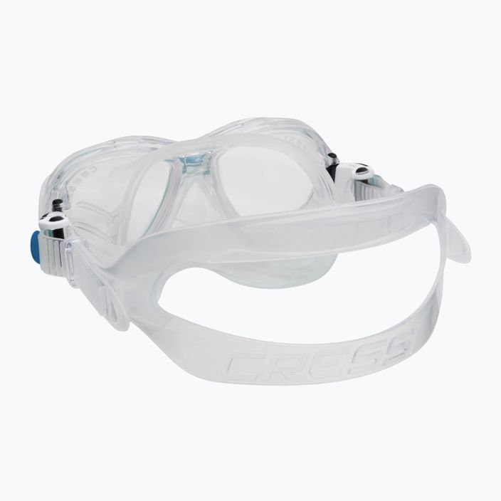 Cressi Marea Top παιδικό σετ αναπνευστήρα μάσκα + αναπνευστήρας μπλε DM1000062 4