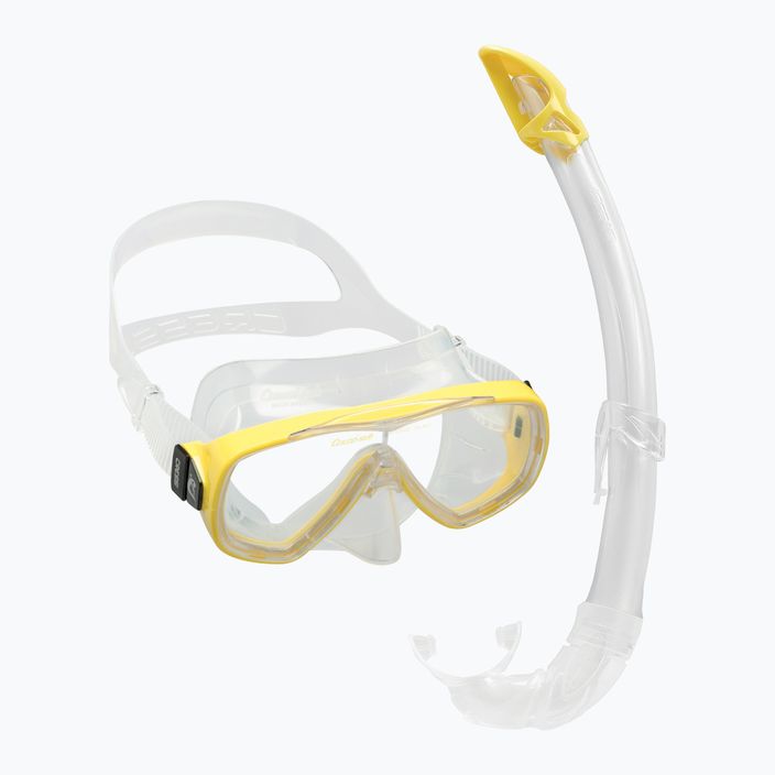 Cressi Onda + Mexico σετ κατάδυσης μάσκα + αναπνευστήρας κίτρινο DM1010151 9