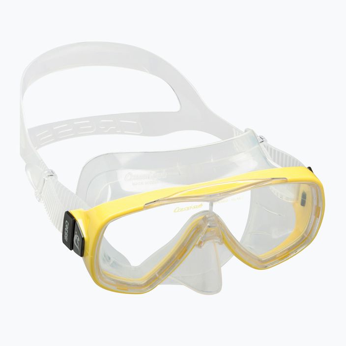 Cressi Onda + Mexico σετ κατάδυσης μάσκα + αναπνευστήρας κίτρινο DM1010151 10