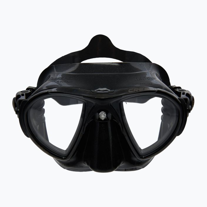 Cressi Nano μάσκα κατάδυσης μαύρη DS365050 2
