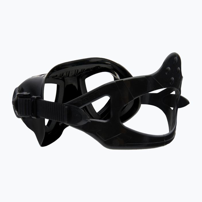 Cressi Nano μάσκα κατάδυσης μαύρη DS365050 4