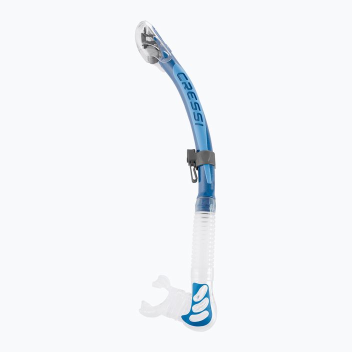 Cressi Alpha Ultra Dry μπλε αναπνευστήρας ES258020 4
