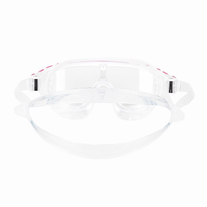 Cressi Skylight διάφανη/λευκή ροζ μάσκα κολύμβησης DE203340 5