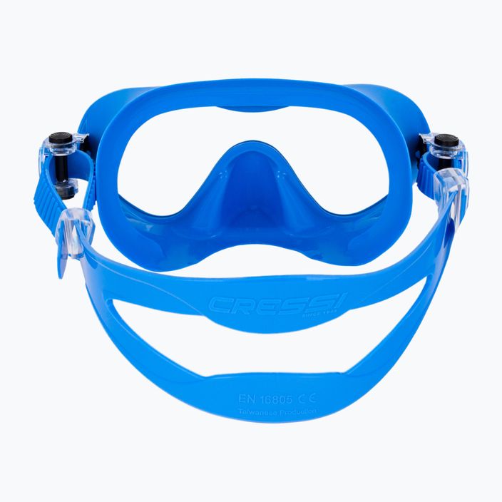 Μάσκα κατάδυσης Cressi F1 μπλε ZDN281020 5