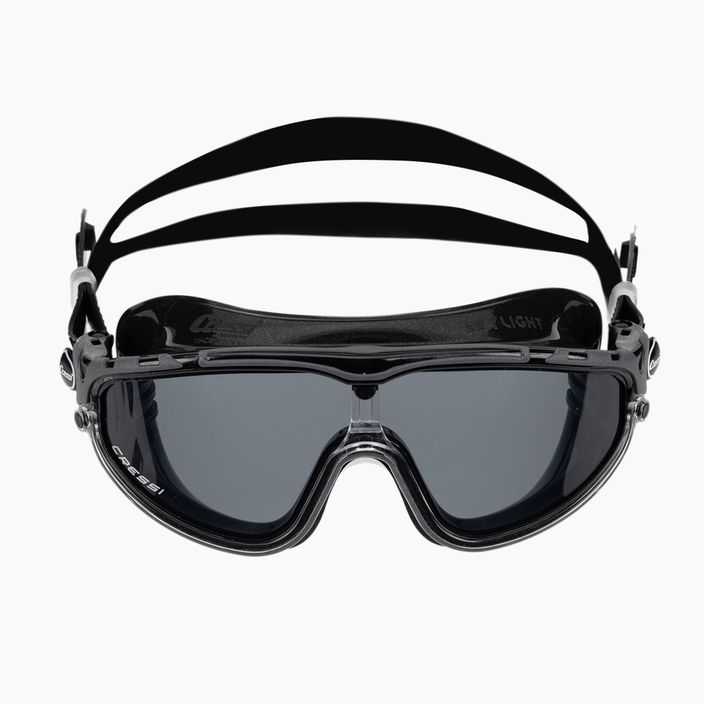 Cressi Skylight μαύρη/μαύρη καπνιστή μάσκα κολύμβησης DE203450 2