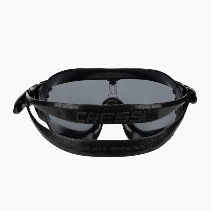Cressi Skylight μαύρη/μαύρη καπνιστή μάσκα κολύμβησης DE203450 5