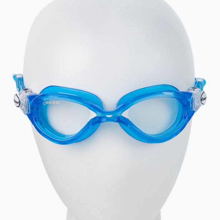 Cressi Flash μπλε/μπλε λευκά γυαλιά κολύμβησης DE202320 2