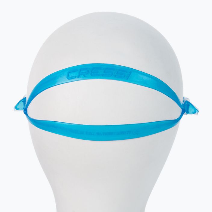 Cressi Flash μπλε/μπλε λευκά γυαλιά κολύμβησης DE202320 4