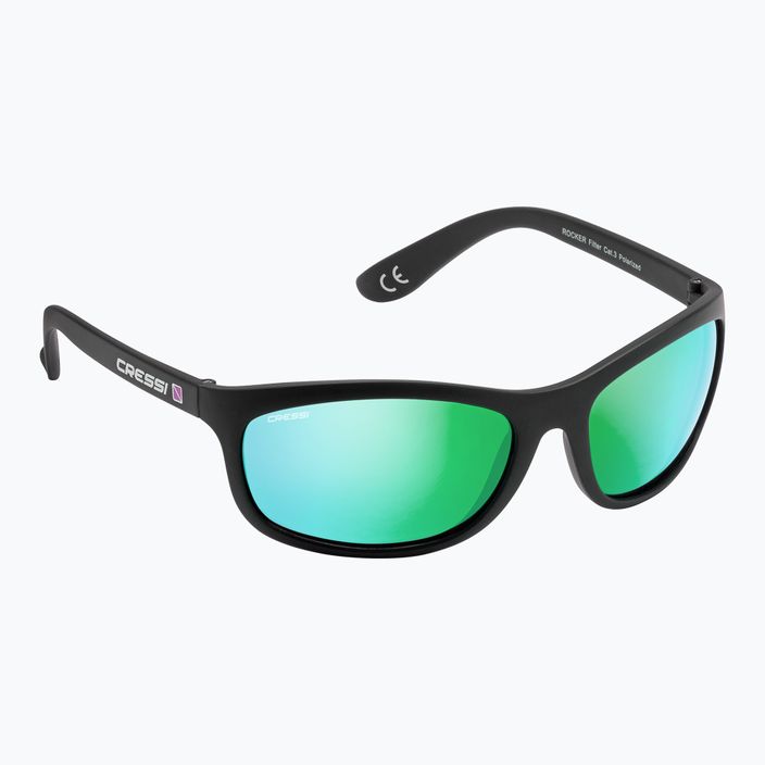 Cressi Rocker μαύρα/πράσινα γυαλιά ηλίου με καθρέφτη DB100012 5