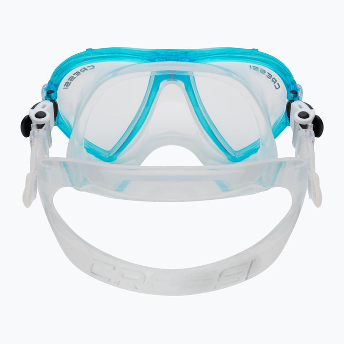 Cressi σετ κατάδυσης με αναπνευστήρα μάσκα Ocean + αναπνευστήρας Gamma μπλε DM1000113 5