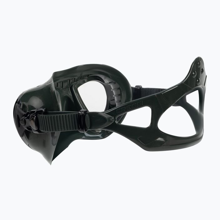 Cressi Nano μάσκα αναπνευστήρα μαύρη DS369850 4