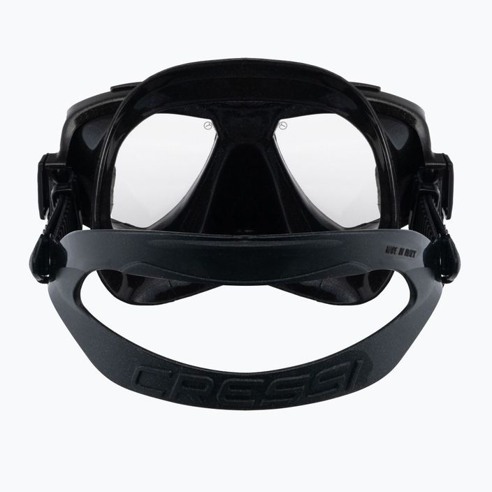 Cressi Pluma Bag σετ κατάδυσης μάσκα + αναπνευστήρας + πτερύγια μαύρο CA179535 9